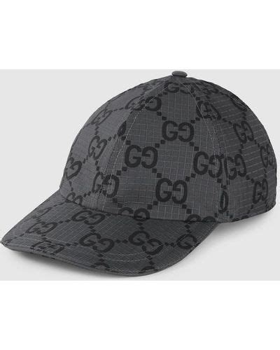 grey gucci hats|Men's Hats & Gloves .